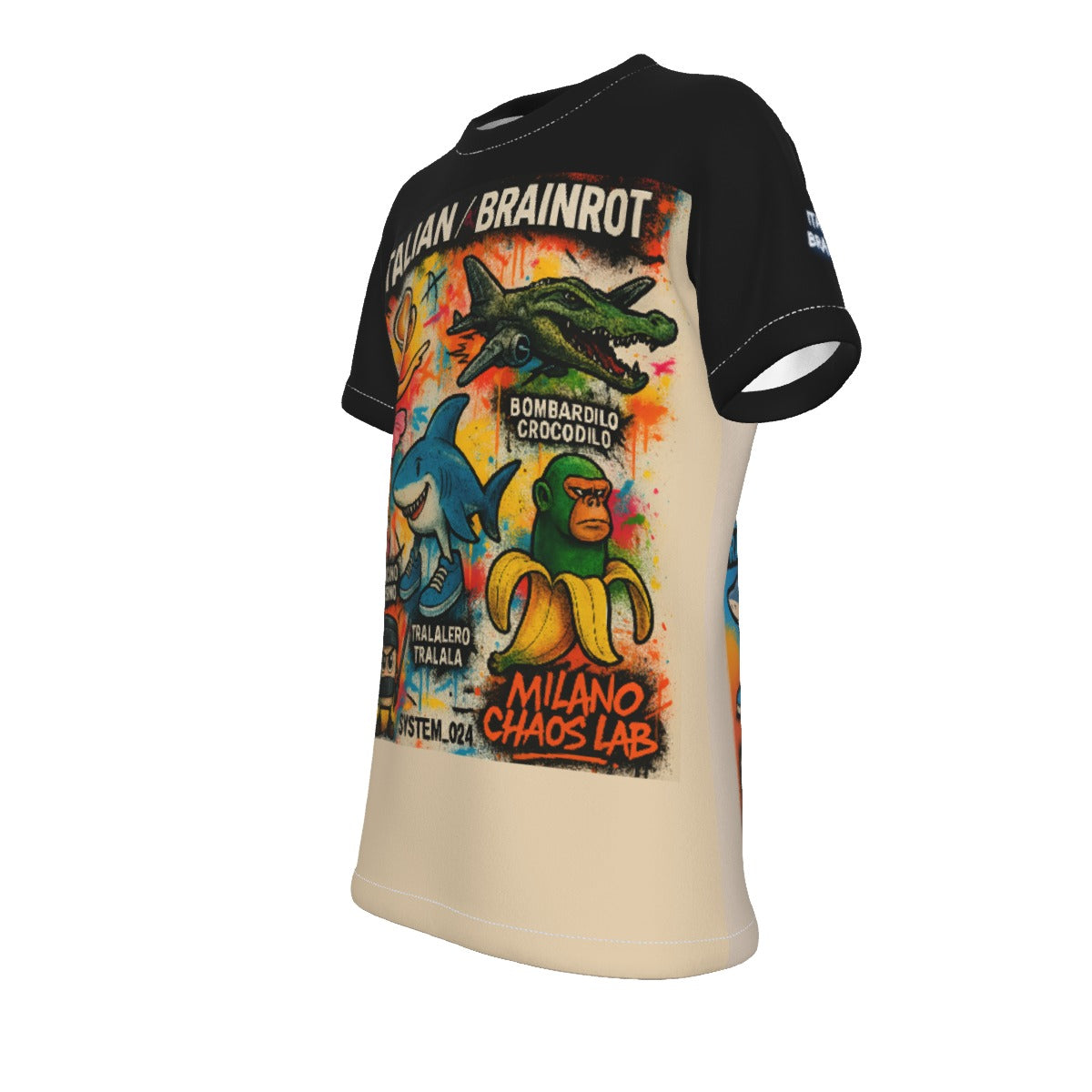 Kid's Italian Brainrot Tralalero T-Shirt