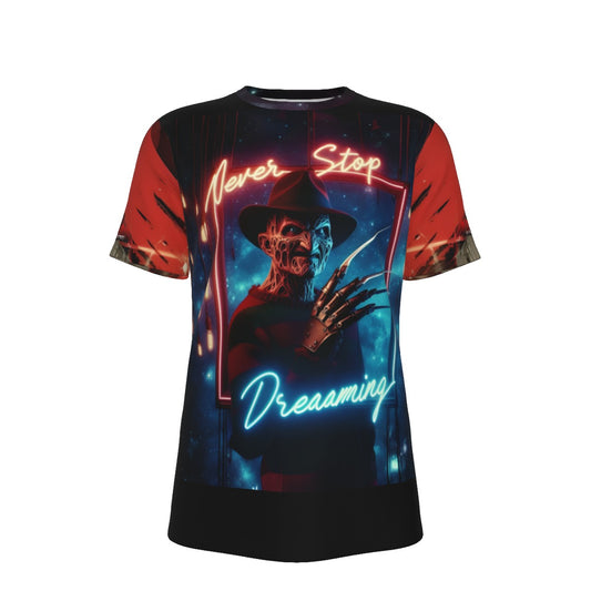 Men's Fan Art Nightmare Freddy Elm Street  T-Shirt | 190GSM Cotton