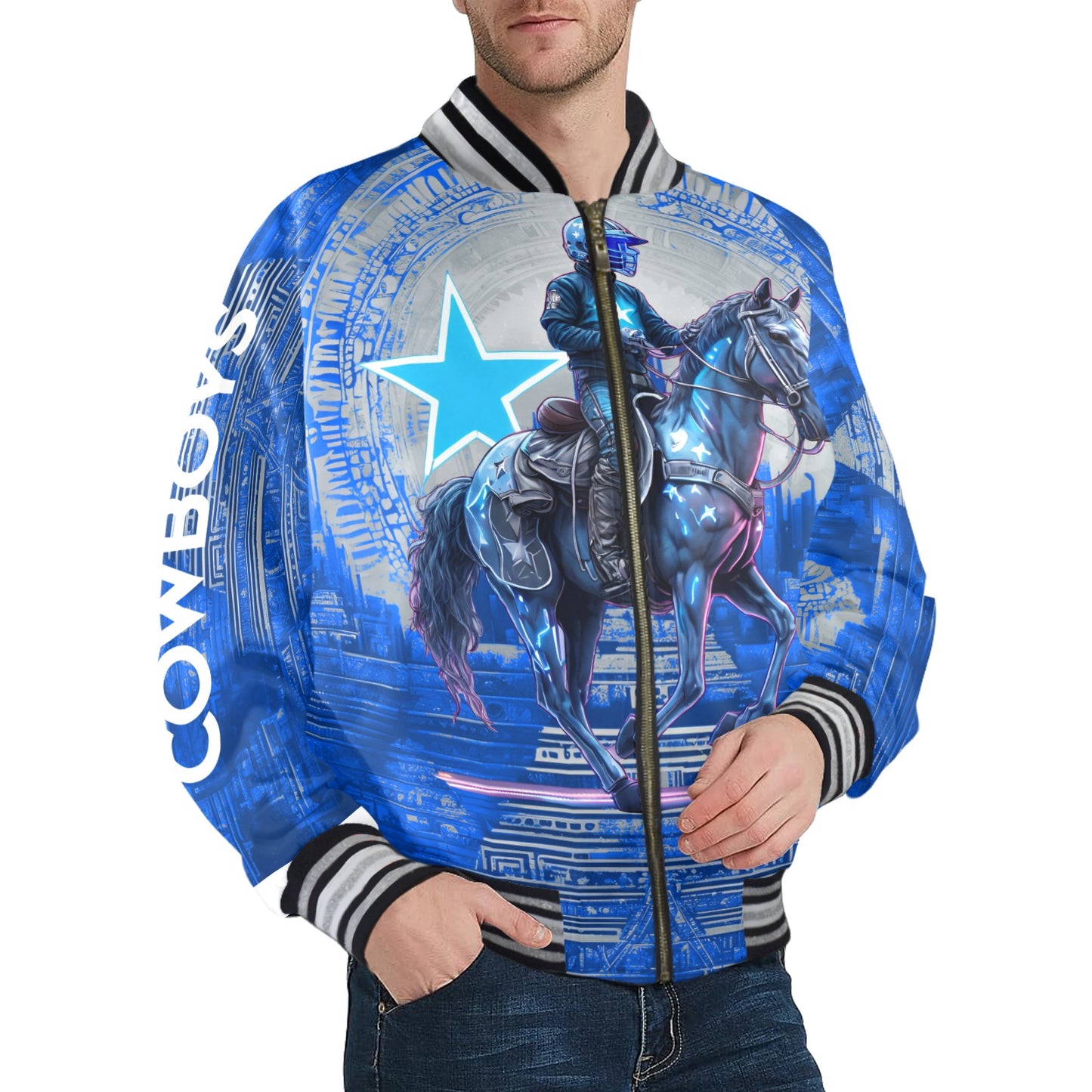 Men's Dallas Cowboys Football Bomber Jacket