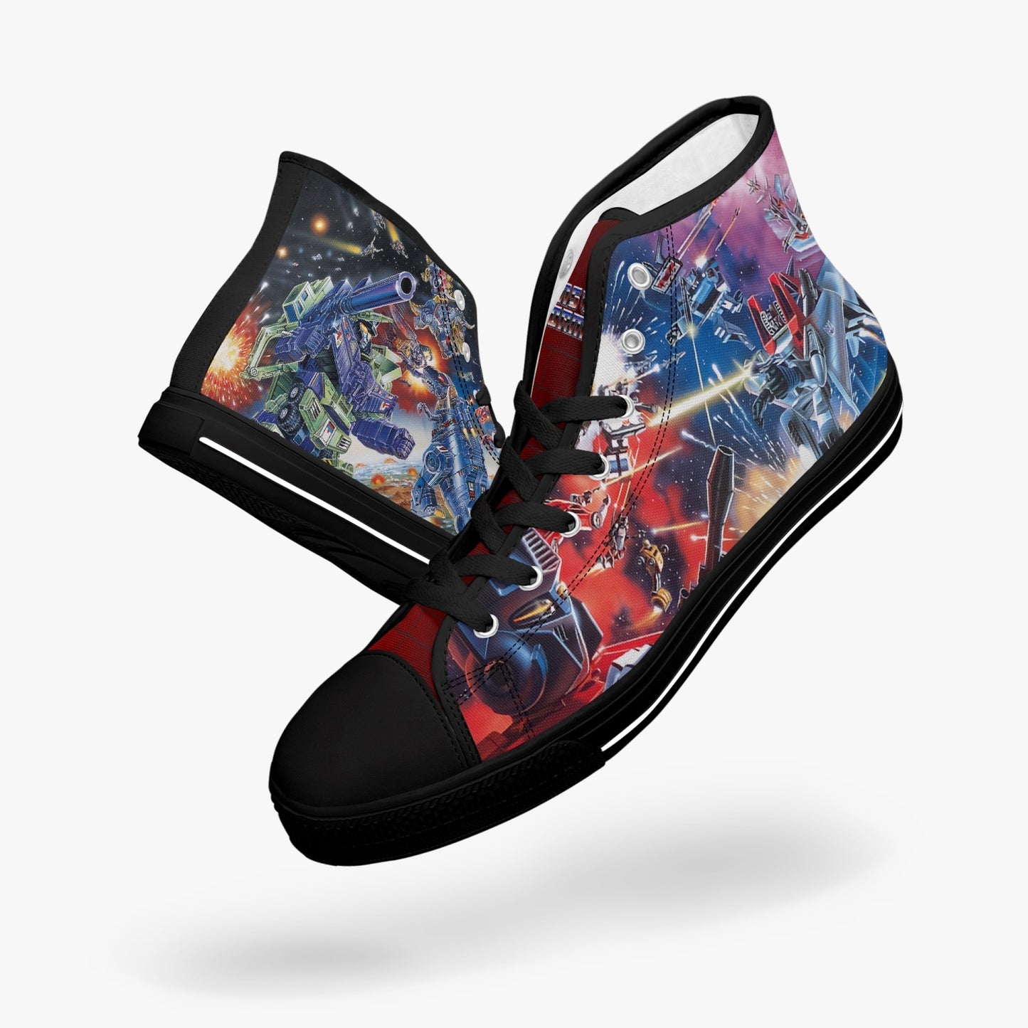 G1 Transformers Optimus High-top Canvas Shoes