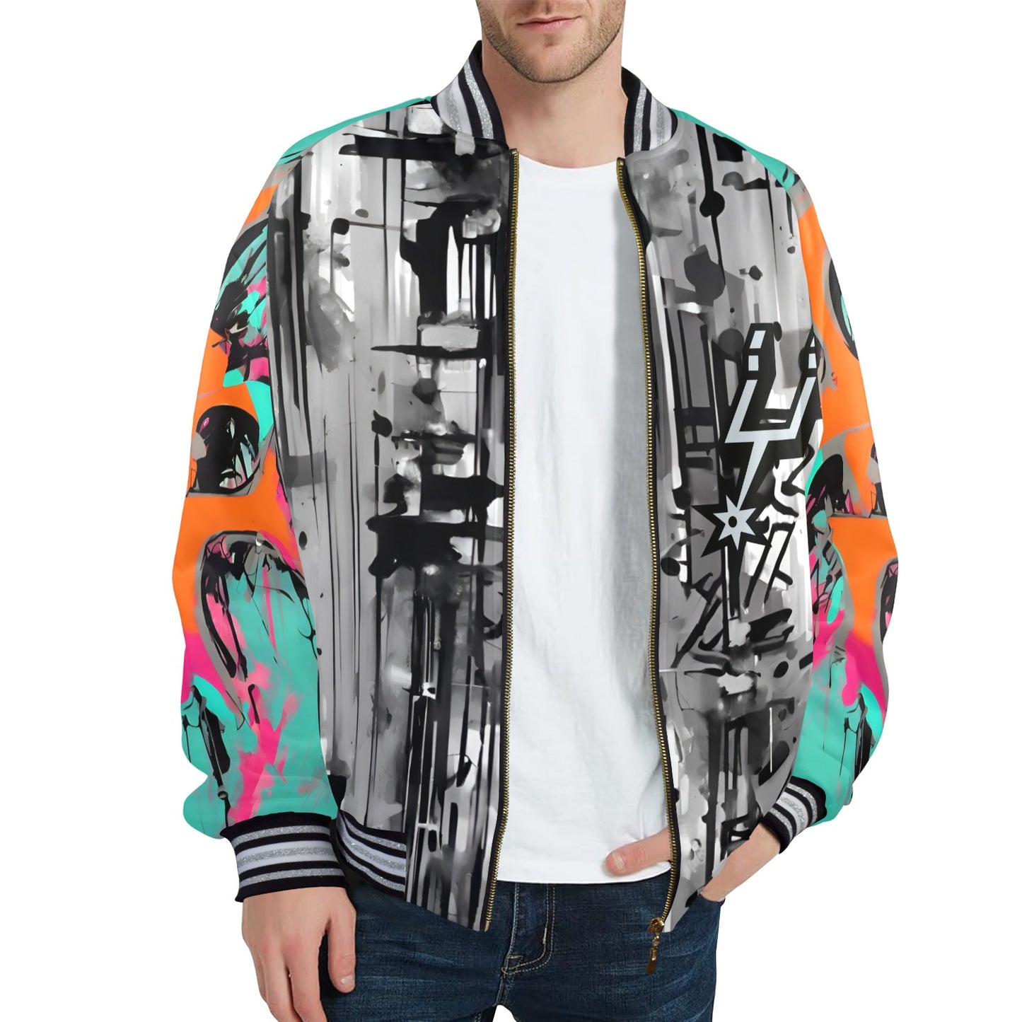 San Antonio Basketball Bomber Jacket