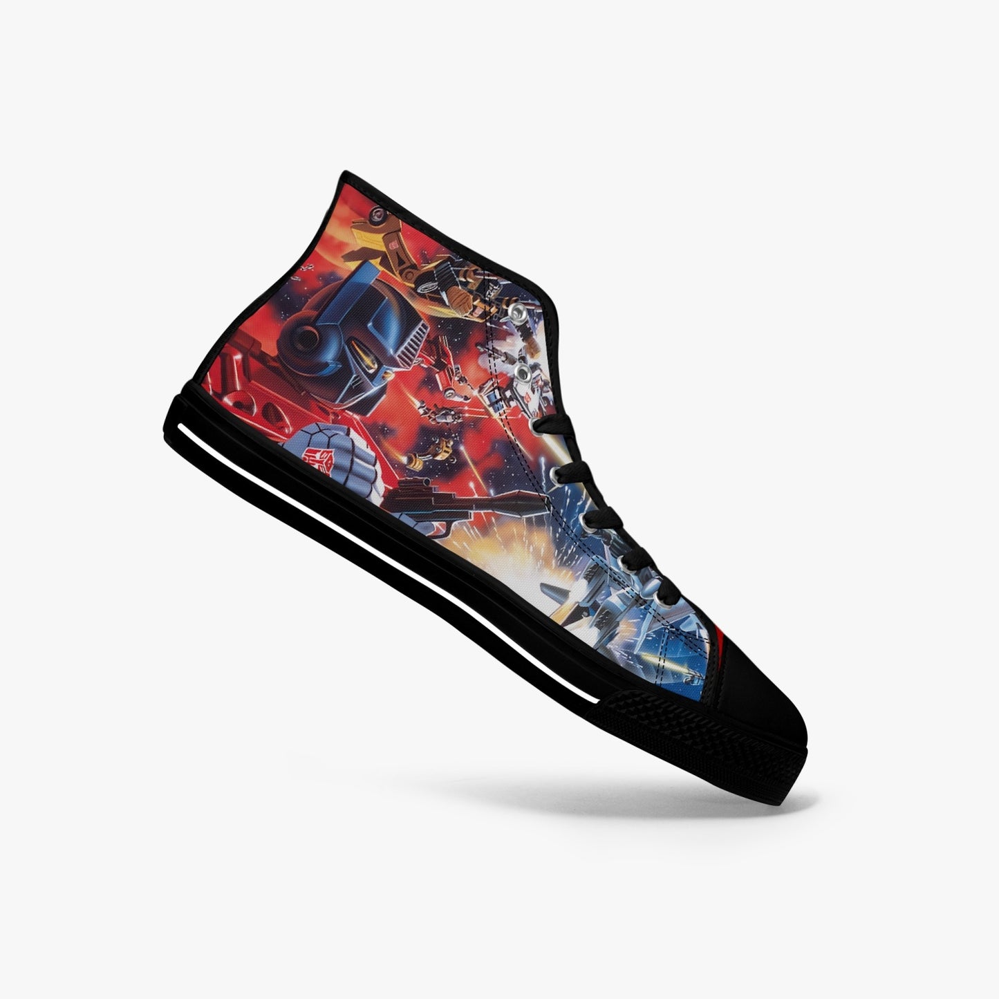 G1 Transformers Optimus High-top Canvas Shoes