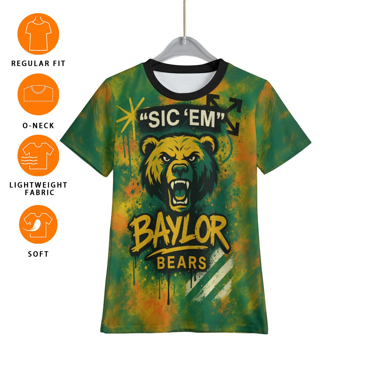 Kid's Waco University Bears T-Shirt Sic Em