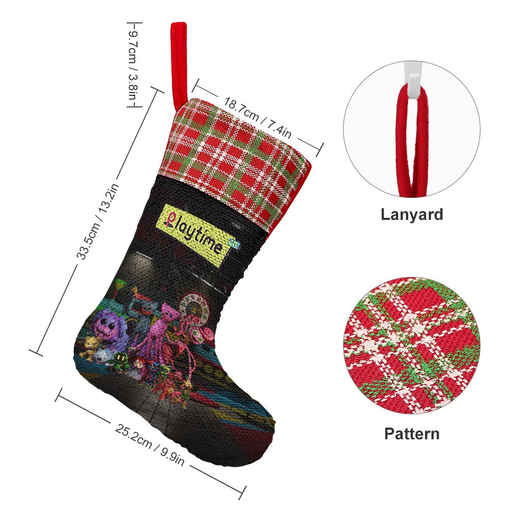 Huggy Wuggy Poppy Playtime Christmas stocking