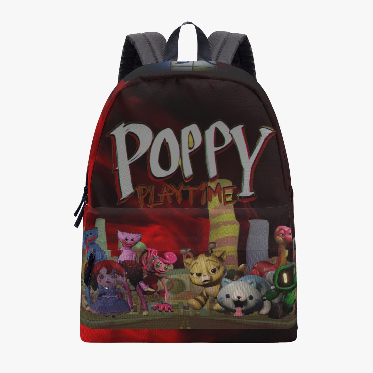 Huggy Wuggy Poppy Playtime Canvas Backpack