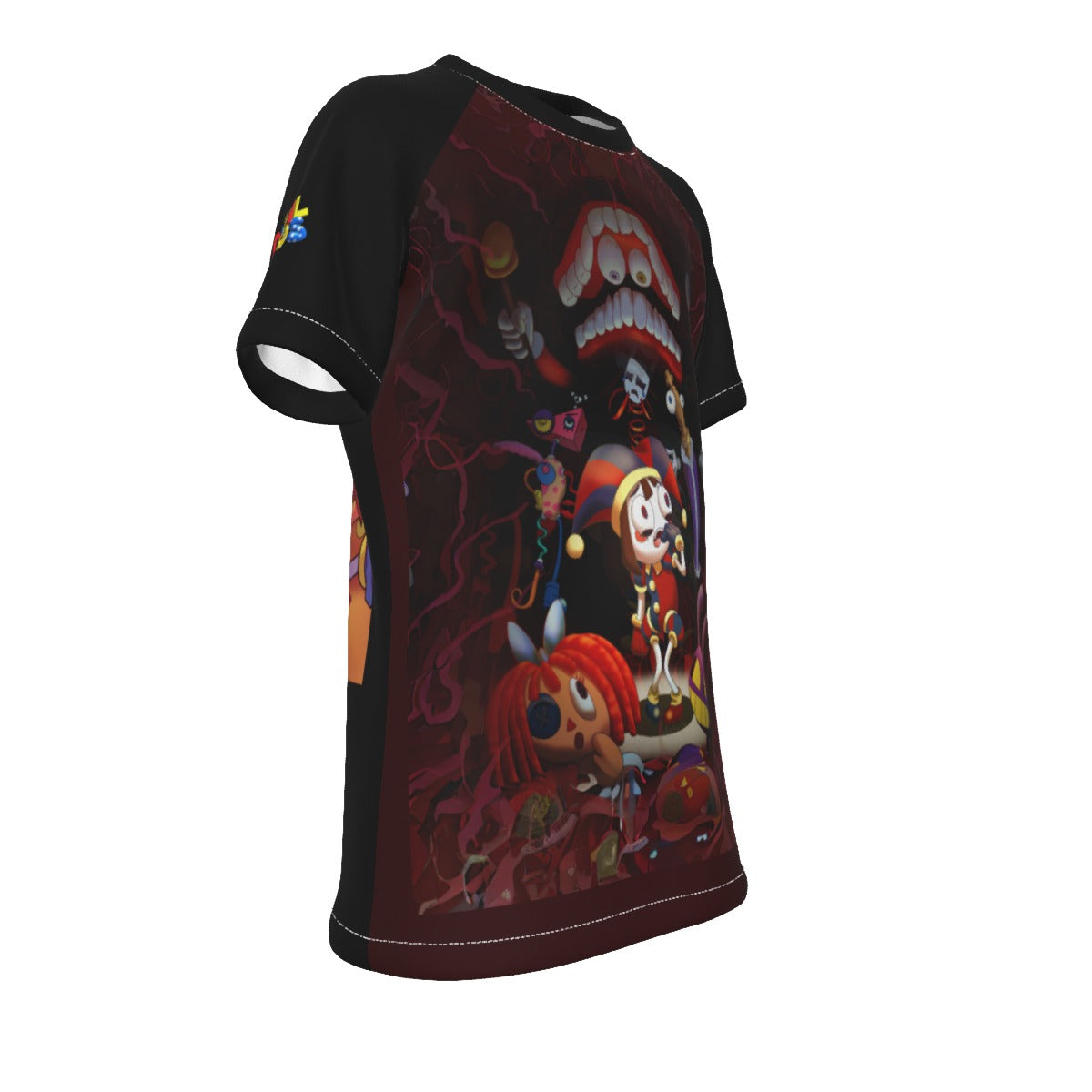 Kid's Amazing Digital Circus T-Shirt - Black