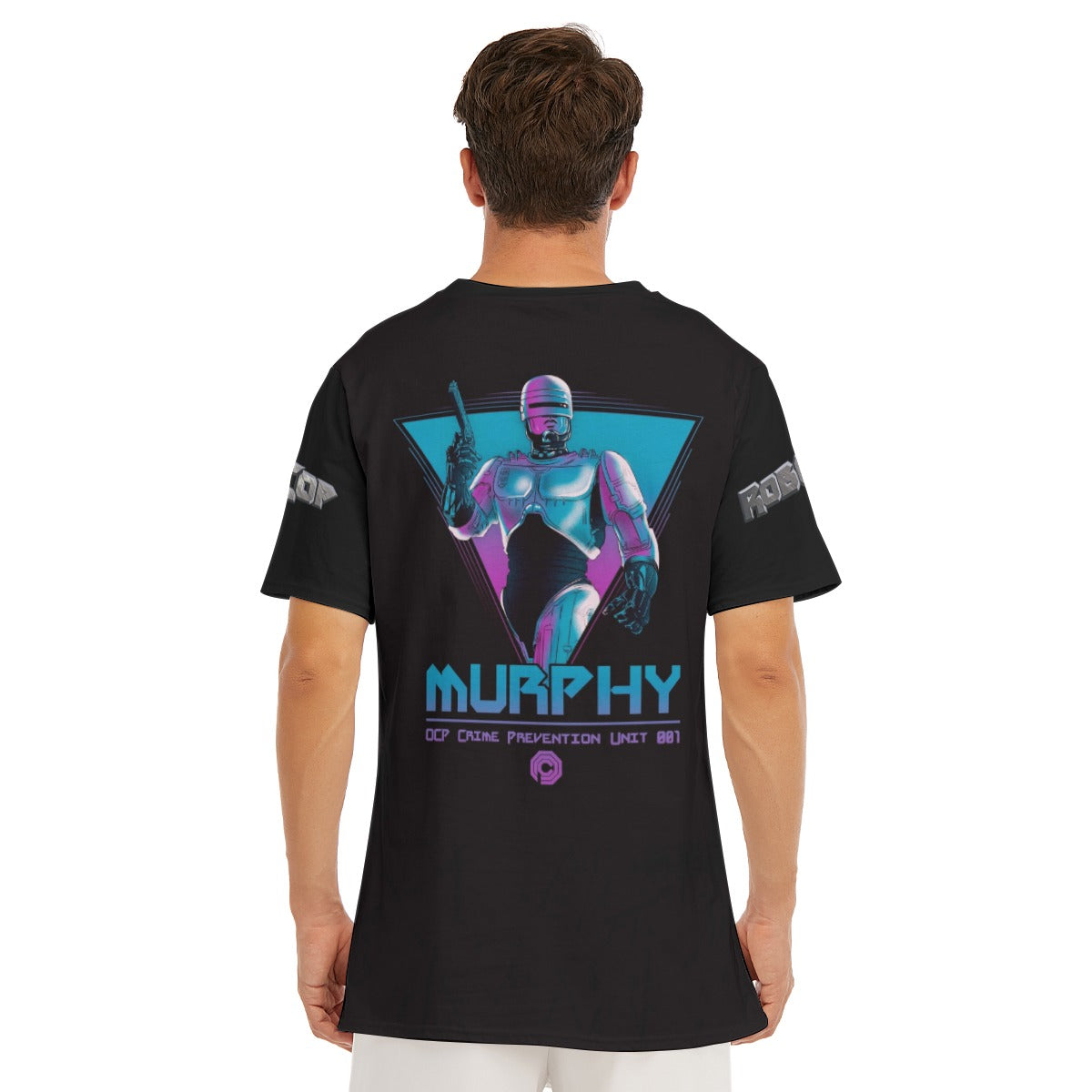 Robocop Retro Shirt Violet