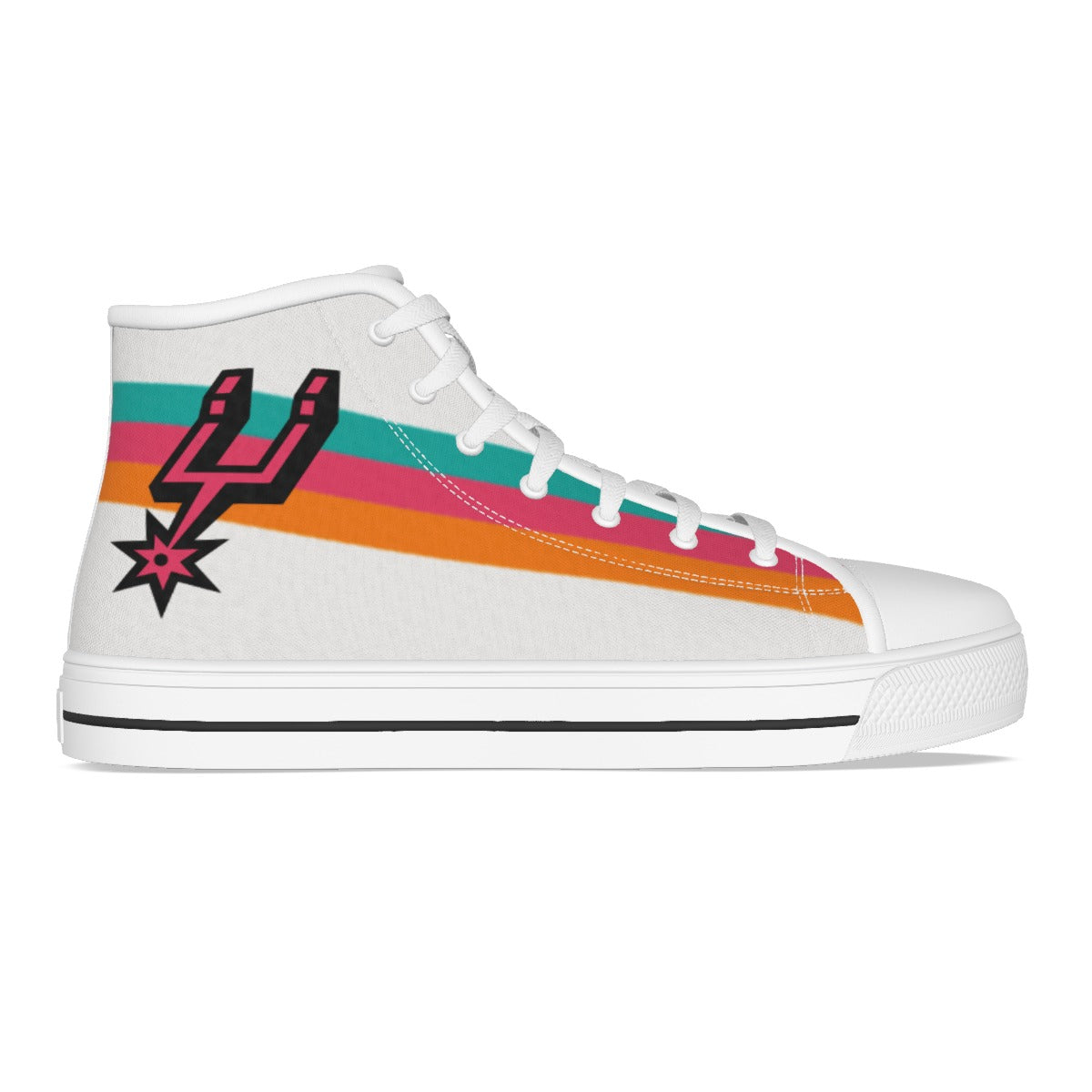 Kid's San Antonio Basketball Canvas Shoes