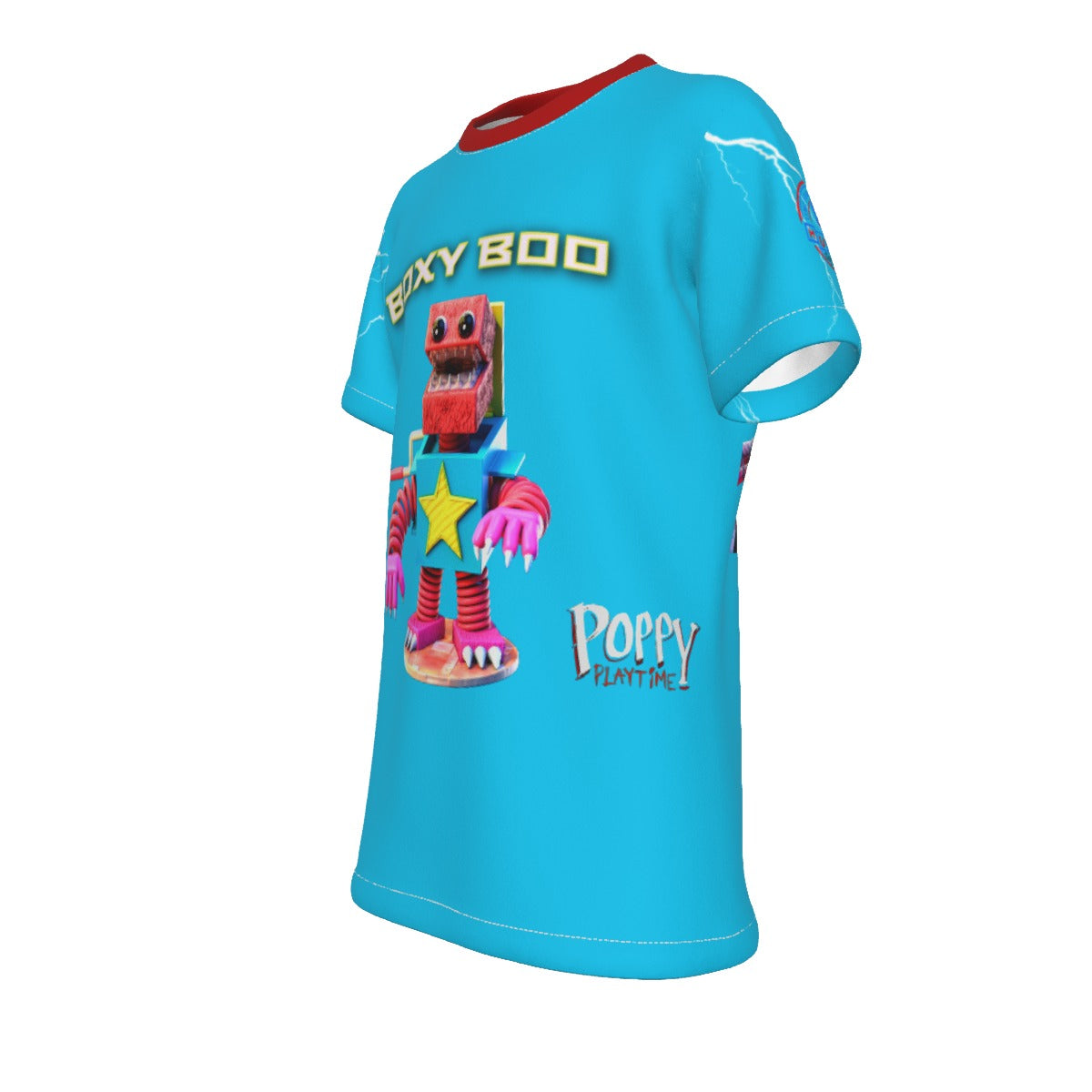 Kids Boxy Boo Blue Shirt