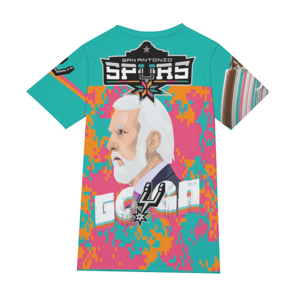 Spurs Por Vida Fiesta Colors Shirt