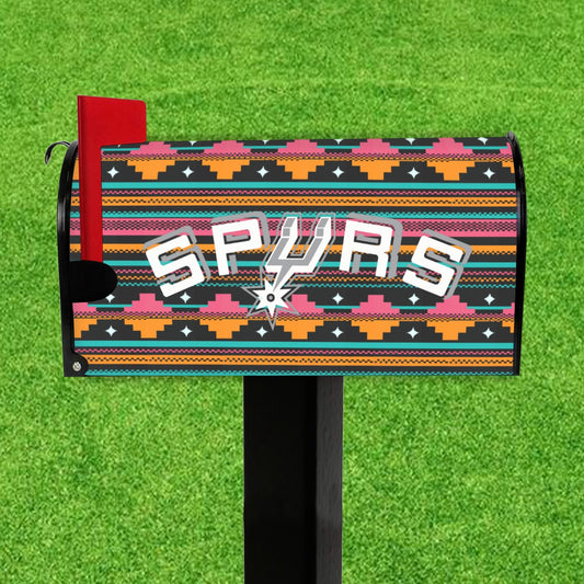 San Antonio Basketball Mail Box Cover