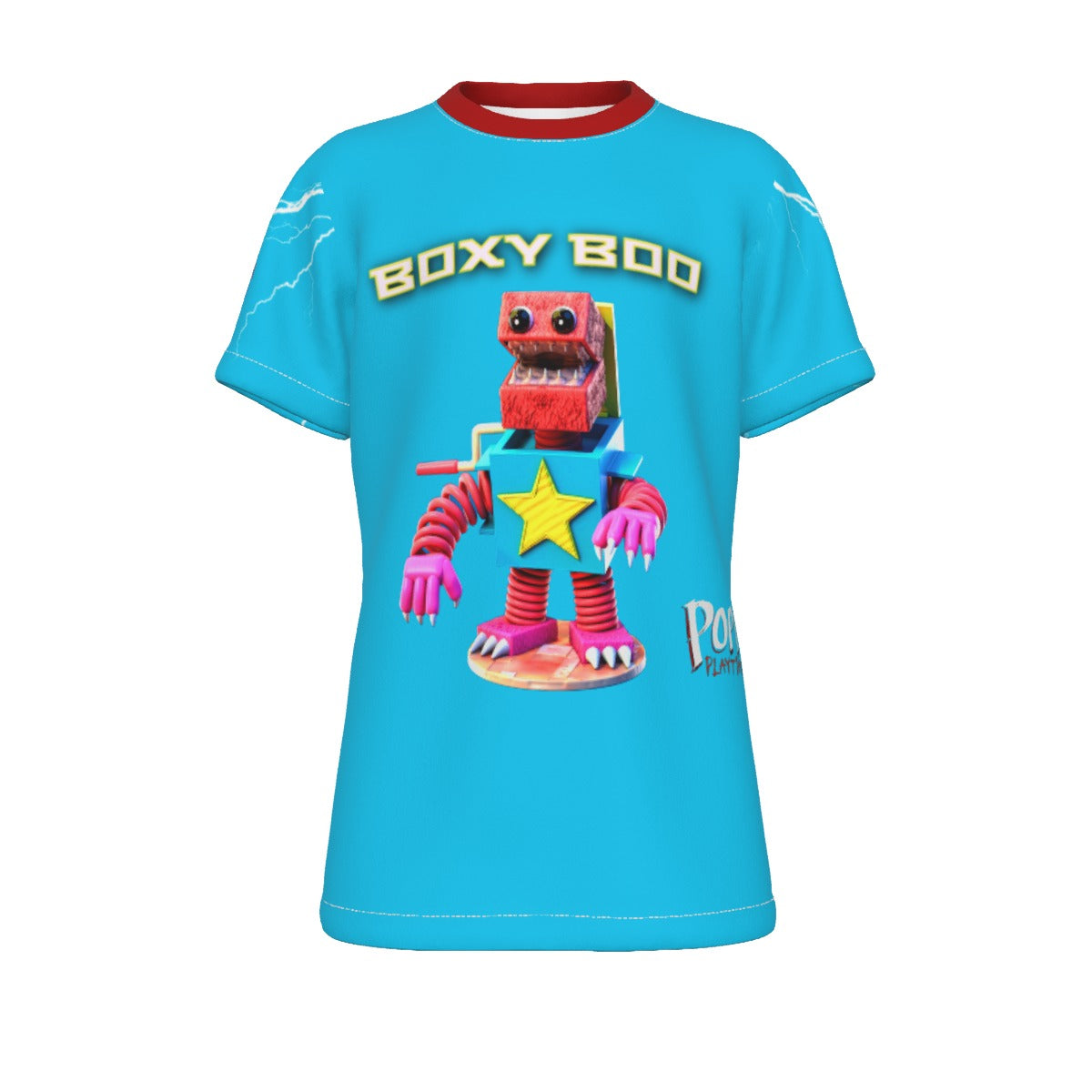 Kids Boxy Boo Blue Shirt