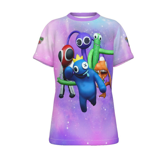 Kids Rainbow Friends Pink Shirt