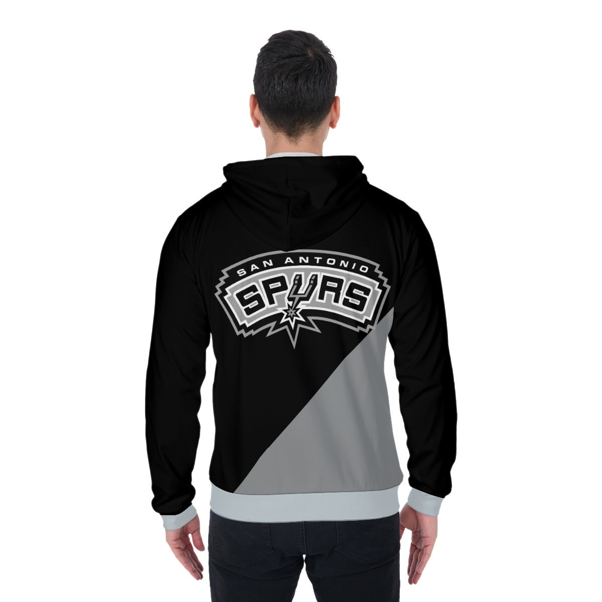 Spurs Fiesta Colors Zip Up Hoodie