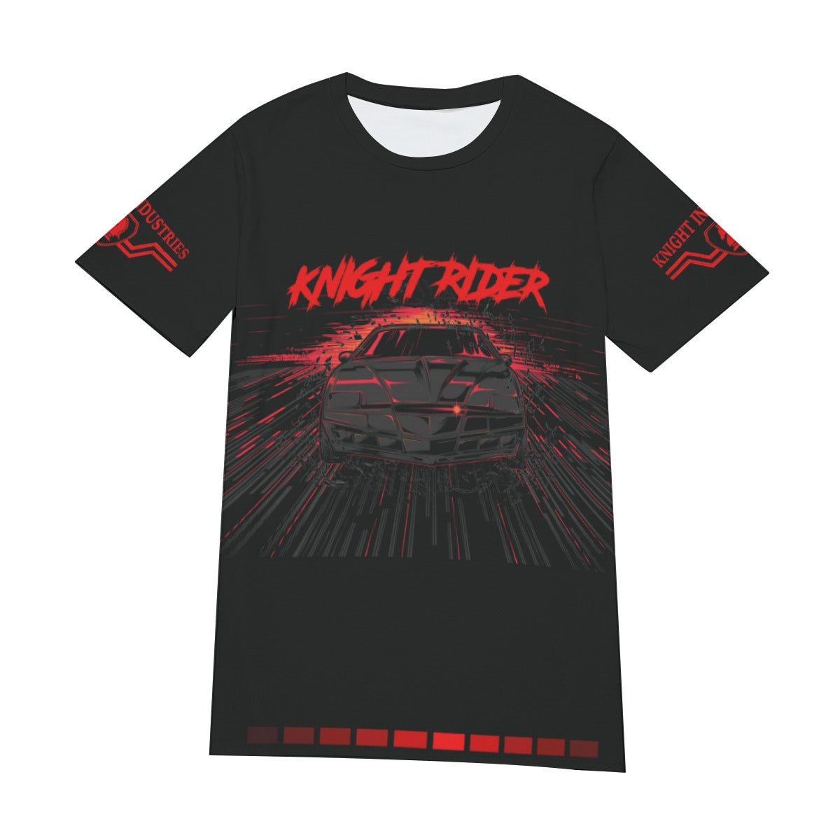 Knight Rider Kitt Shirt Black Red