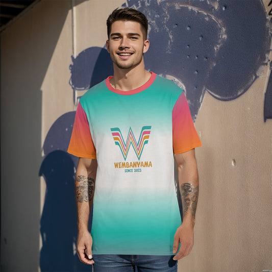 San Antonio Wemby Basketball  Shirt 190GSM Cotton