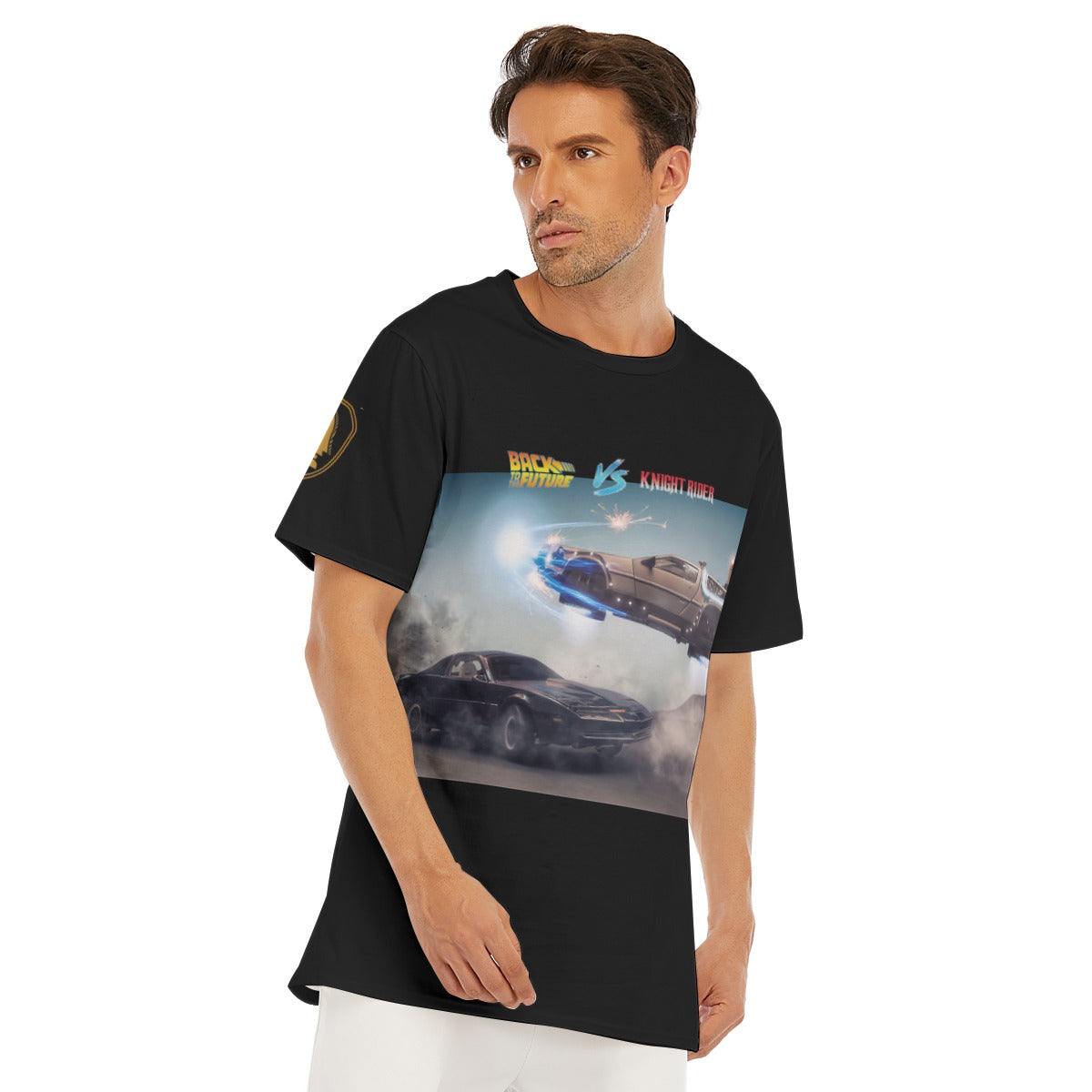 Knight Rider Vs Delorean Shirt