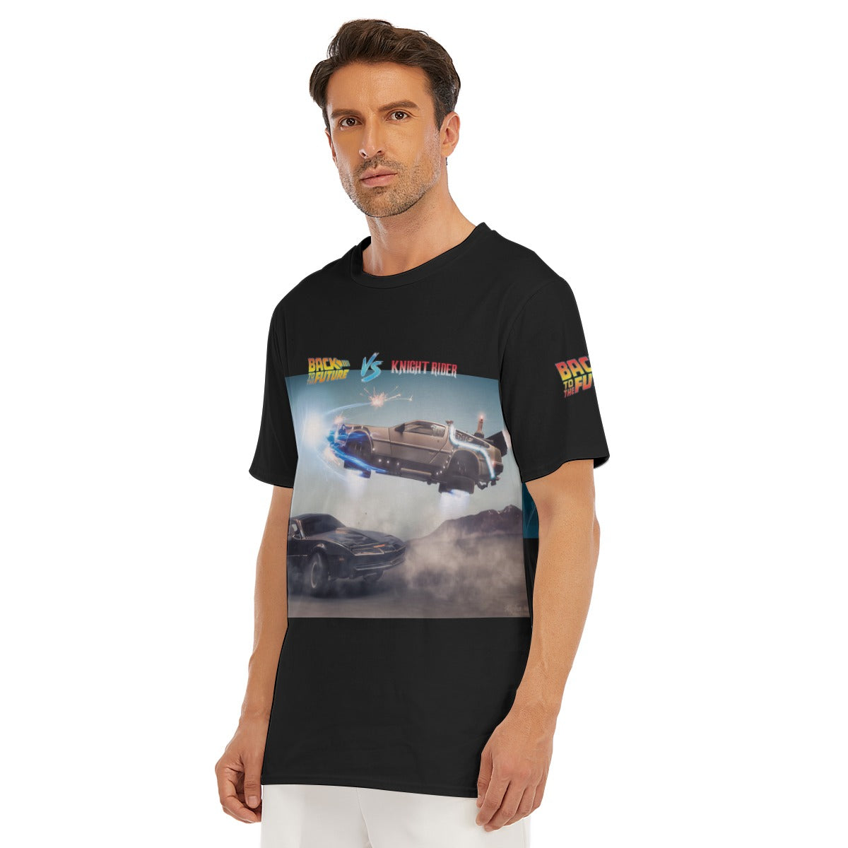 Knight Rider Vs Delorean Shirt