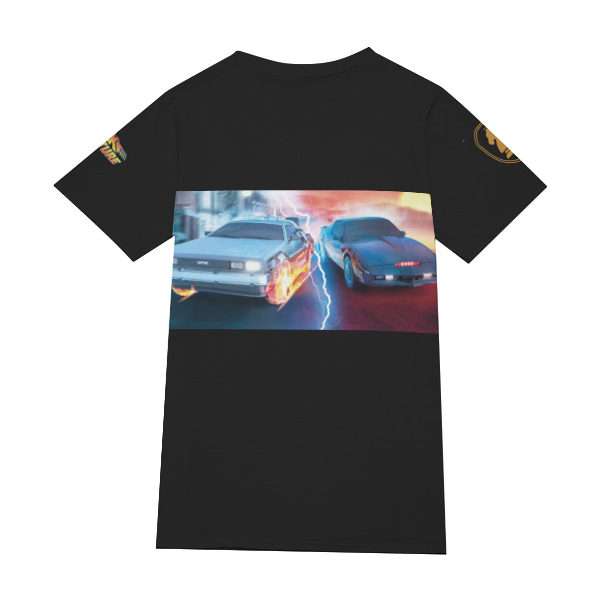 Knight Rider Vs Delorean Shirt