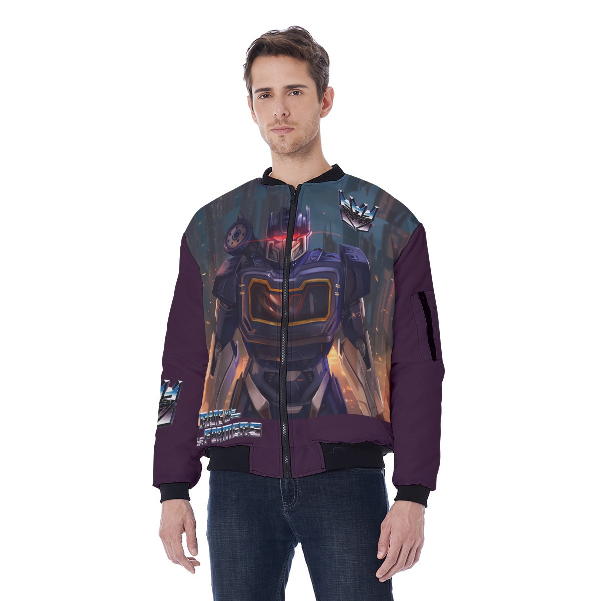 Mens Soundwave Transformers Jacket