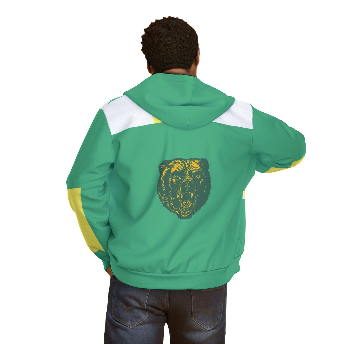 Waco University Bears Zipper Hoodie With Black Lining