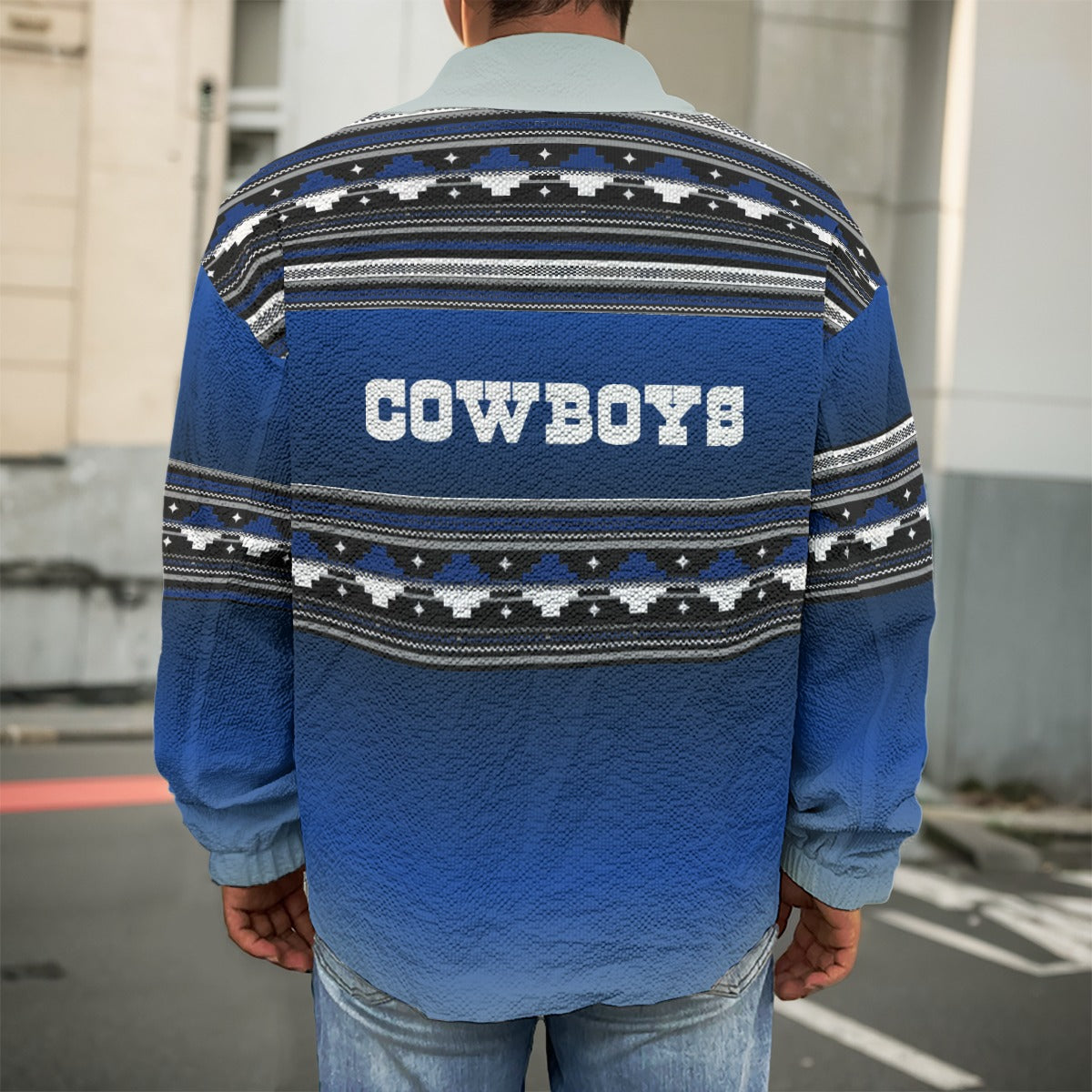 Dallas Football Casual Lapel Jacket