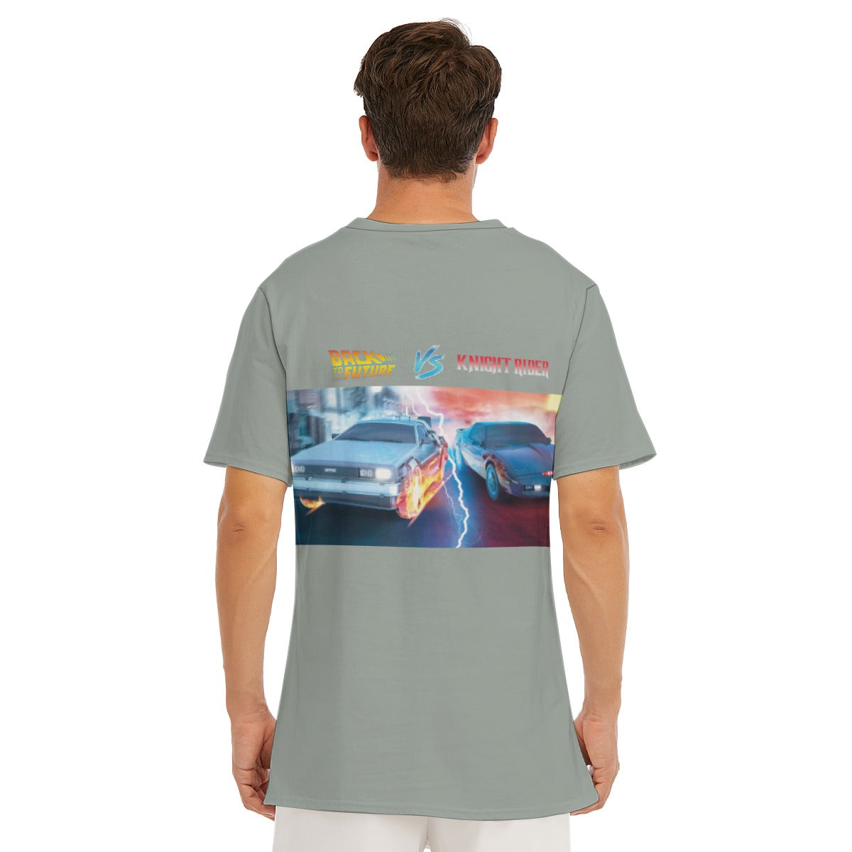 Kitt Ecto-1 A-Team Delorean 1980s Cars Shirt 2