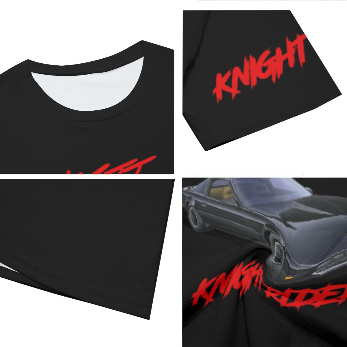 Knight Rider Kitt Shirt Black