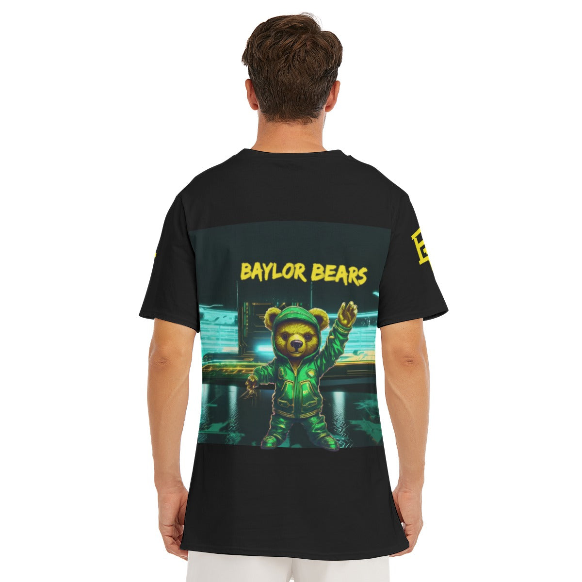 Men's Waco University Bears O-Neck T-Shirt | 190GSM Cotton