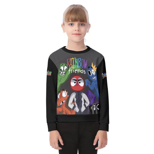 Kids Rainbow Friends Thick Sweater