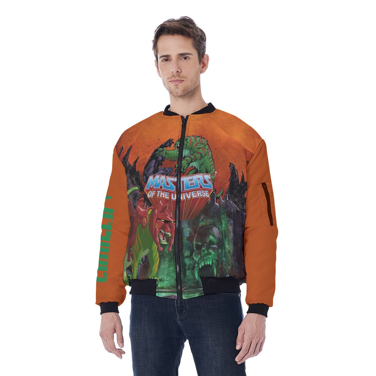 Mens Cringer Masters of the Universe Bomber Jacket