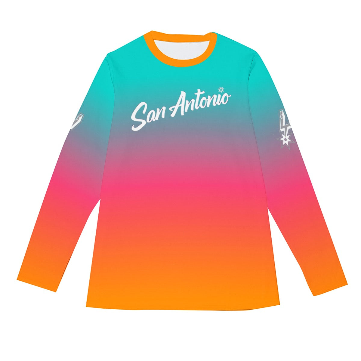 San Antonio Fiesta Basketball Long Sleeve Shirt