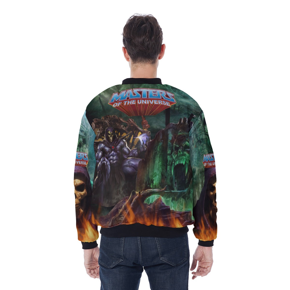 Men's Skeletor Masters of the Universe Bomber Jacket