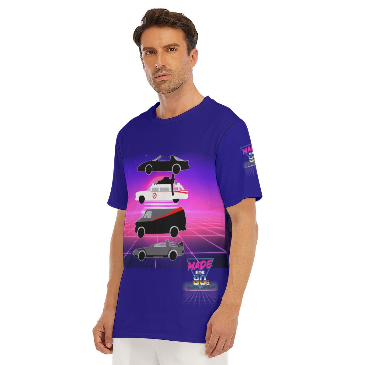 Kitt Ecto-1 A-Team Delorean 1980s Cars Shirt