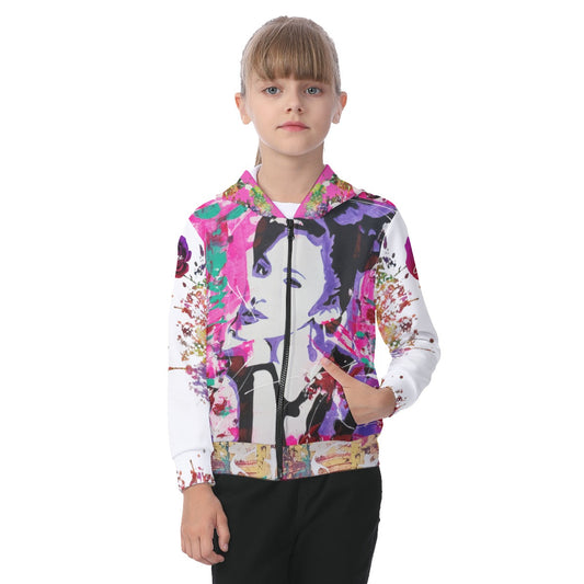 Kids Selena Zip Up Hoodie