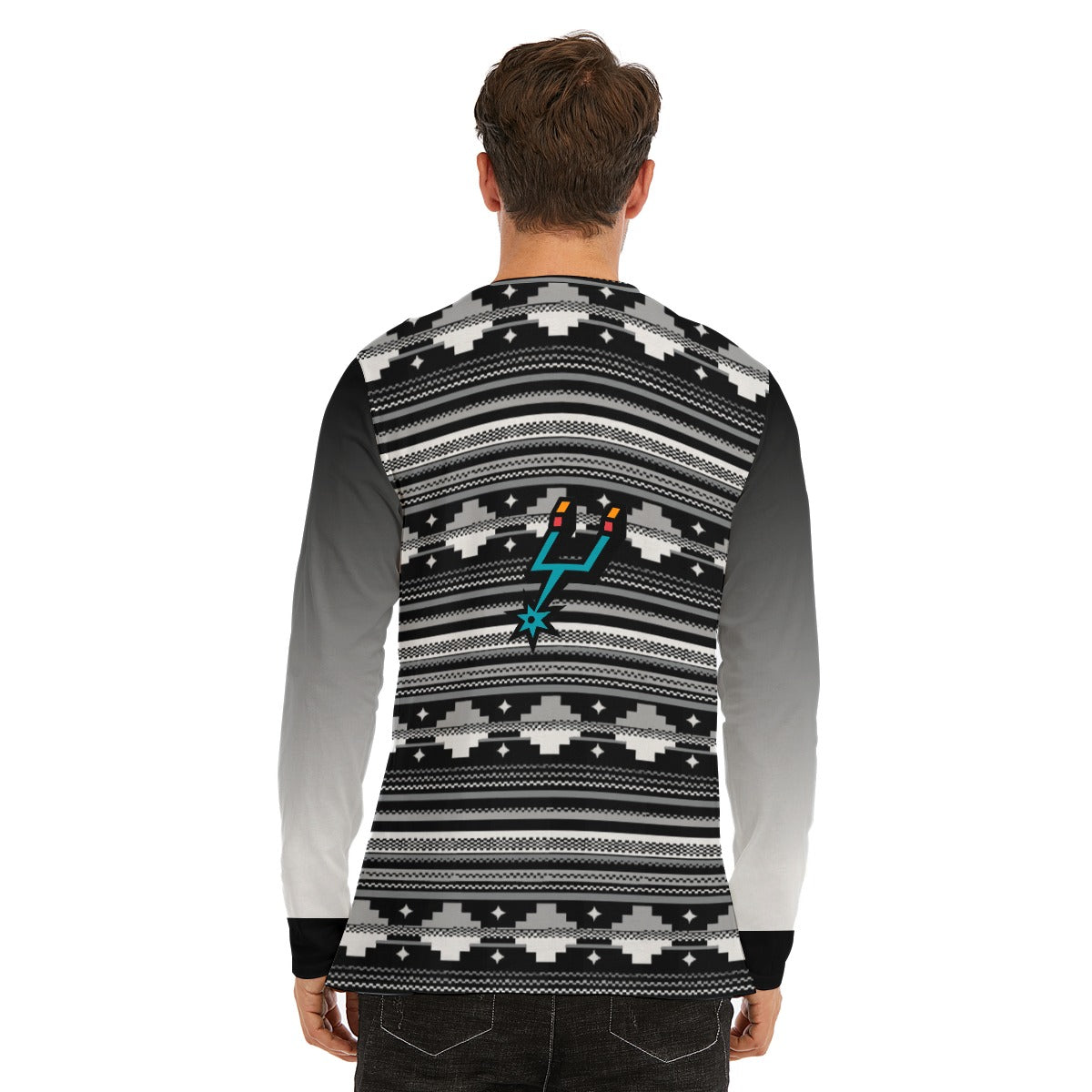 Mens San Antonio Serape Style Basketball Shirt