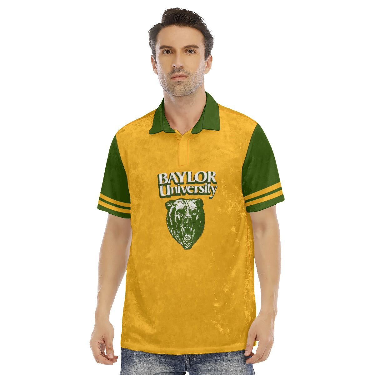 Waco University BU Bears Polo Shirt