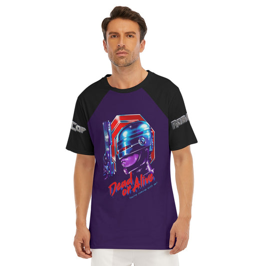 Robocop Retro Shirt Violet