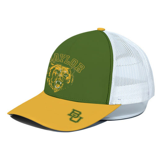 Waco University Bears Trucker Hat With White Half-mesh