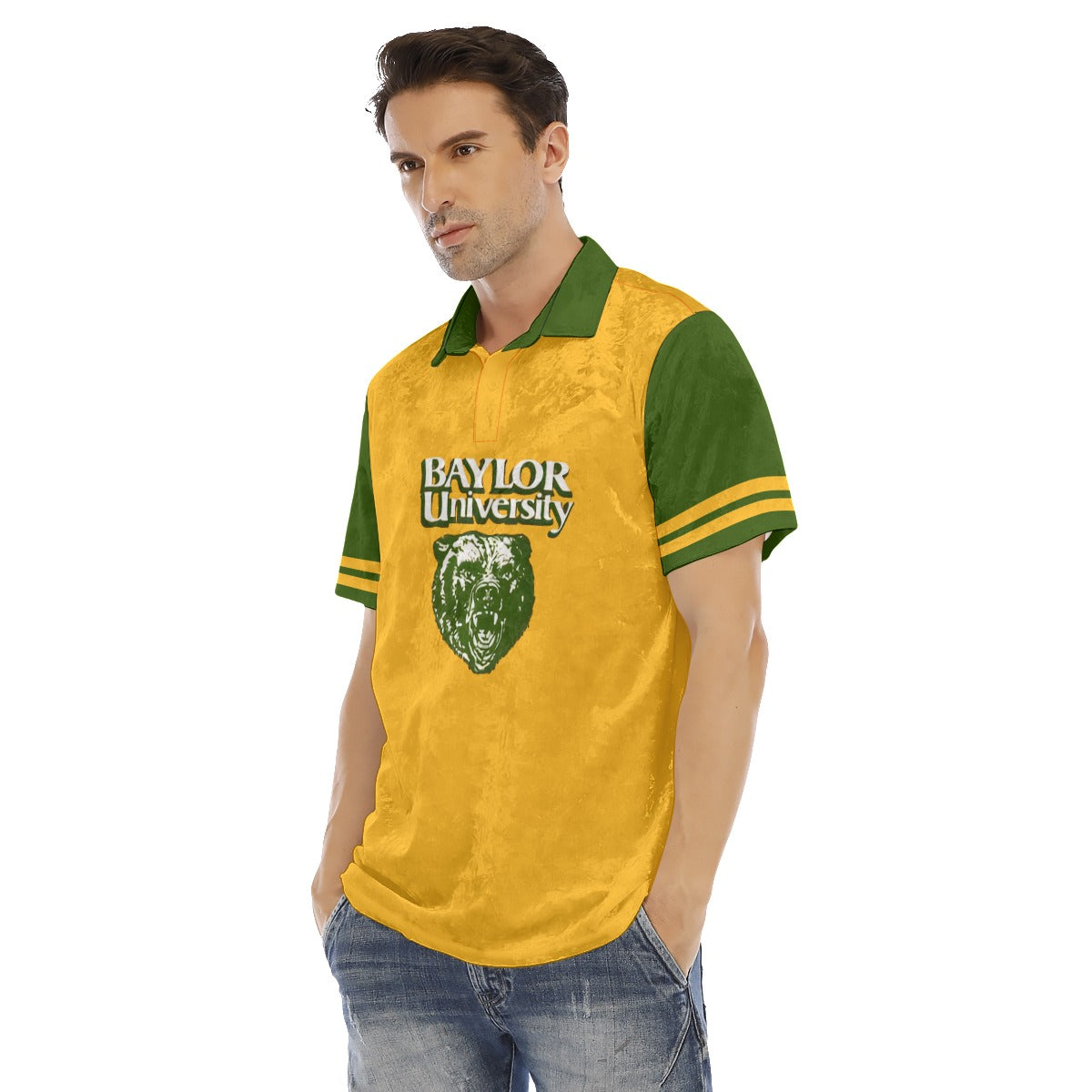 Waco University BU Bears Polo Shirt