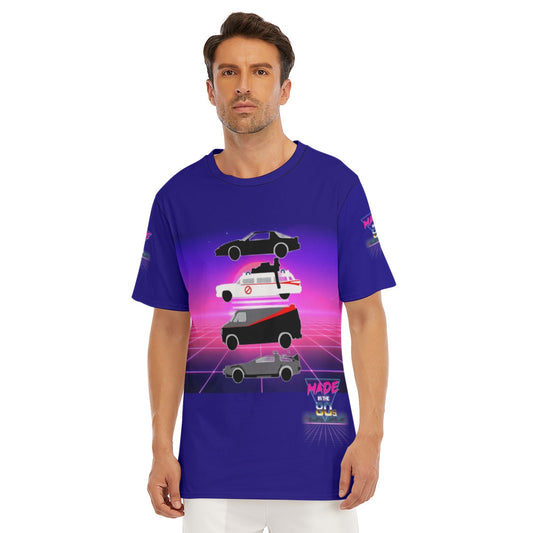 Kitt Ecto-1 A-Team Delorean 1980s Cars Shirt