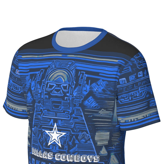 Men's Dallas Football O-Neck T-Shirt | 190GSM Cotton