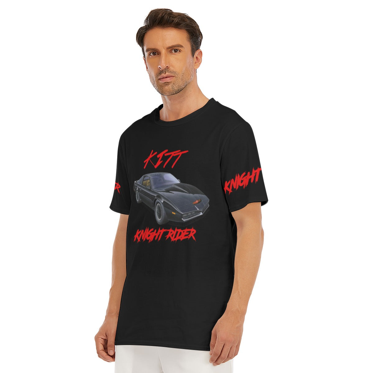 Knight Rider Kitt Shirt Black