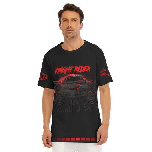 Knight Rider Kitt Shirt Black Red