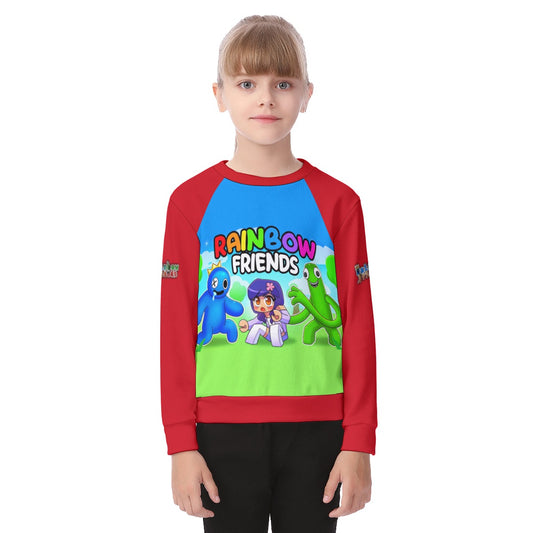 Kids Rainbow Friends Sweater