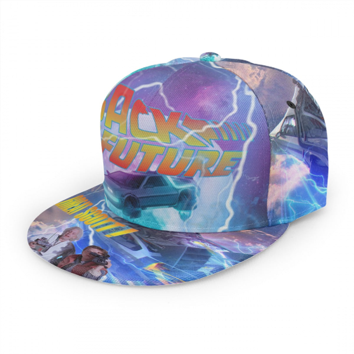 Back to the Future Baseball Cap With Flat Brim