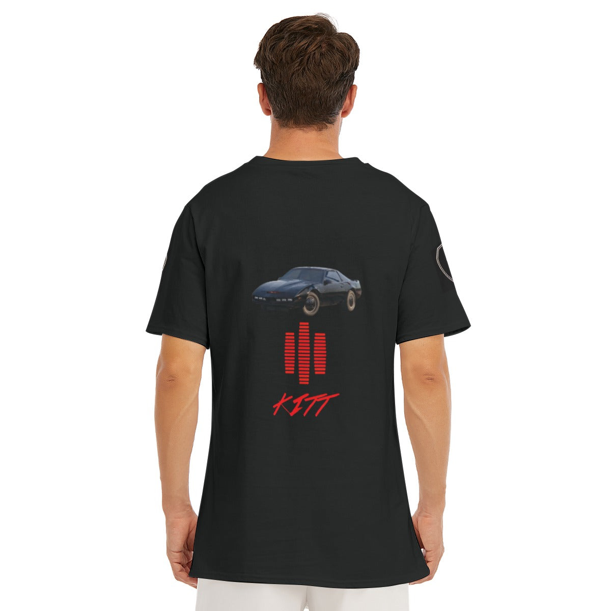 Knight Rider Kitt Shirt Black White