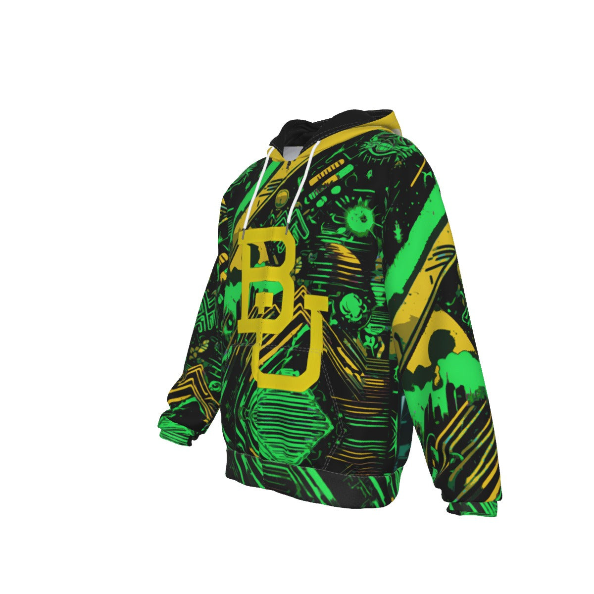 Waco University Bears Zip Up Hoodie With Pocket