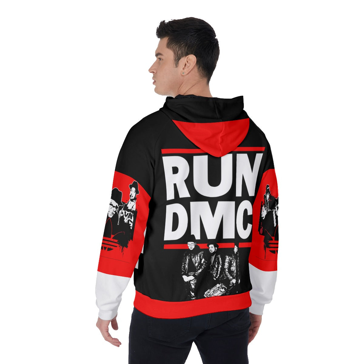 Run DMC Zip Up Hoodie