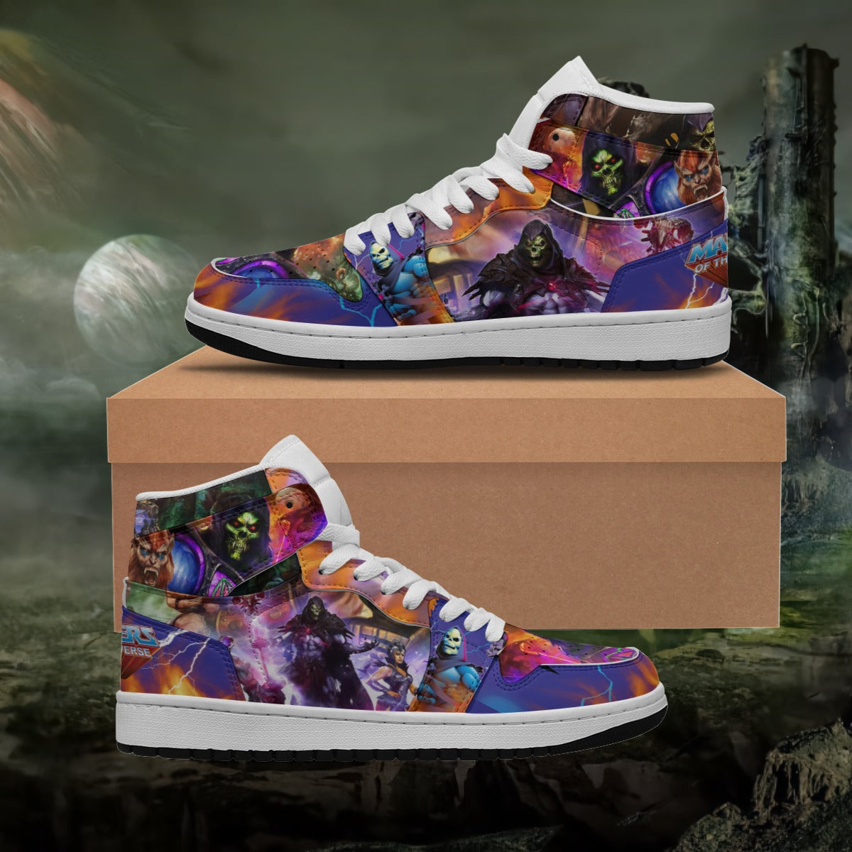 Skeletor Masters of the Universe Shoes